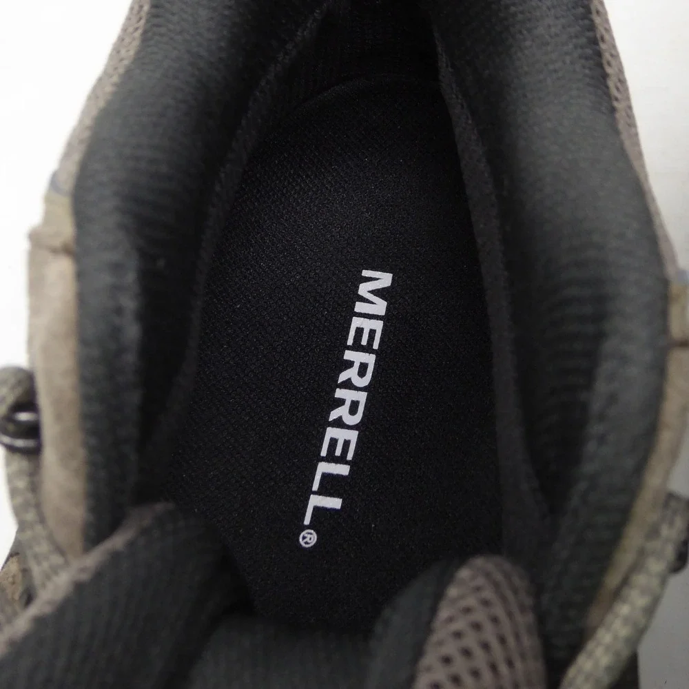 Merrell Accentor 3 Mid Mens Hiking Boots Brown Waterproof Suede Mesh 11W